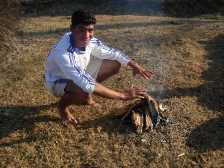 Moi avec le feu